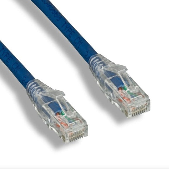 Clear Booted Cat 6 UTP Ethernet Cables