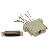 DB25 to Modular (RJ11 RJ12 RJ45) Adapter - Bridge Wholesale