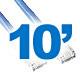 10ft Cat 5E Ethernet Patch Cable - Bridge Wholesale