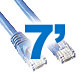 7ft Cat 6A Patch Cable - Bridge Wholesale