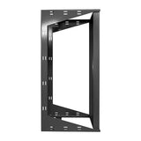 Black 20U Wall Mount Swing Data Rack, 18” Deep - Bridge Wholesale