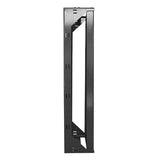Black 20U Wall Mount Swing Out Rack, 8” Deep - Bridge Wholesale