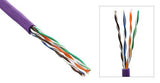 PVC Solid (CMR) Cat 5E UTP Ethernet Bulk Cable, 1,000ft (standard in-wall cable) - Bridge Wholesale