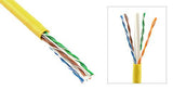 PVC Solid (CMR) Cat 6 UTP Ethernet Bulk Cable, 1,000ft (standard in-wall cable) - Bridge Wholesale