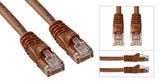 Bulk Lot of (24) 2ft Cat6 Ethernet Patch Cable, Stranded Pure Copper Wire, 550Mhz, 24AWG, UTP