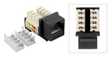 110 Punch Down Type Keystone Jacks for Data or Telco - Bridge Wholesale