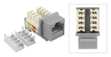 110 Punch Down Type Keystone Jacks for Data or Telco - Bridge Wholesale