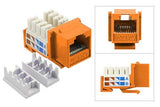 110 Punch Down Type Keystone Jacks for Data or Telco - Bridge Wholesale