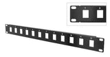 Unloaded 19" Patch Panel - Insert Your Own Jacks - Bridge Wholesale