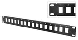 Unloaded 19" Patch Panel - Insert Your Own Jacks - Bridge Wholesale