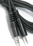 2.5MM to 3.5MM Audio Patch Cables