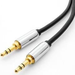 2.5MM & 3.5MM (1/8") Speaker/Headset/AUX (Auxiliary) Audio Cables