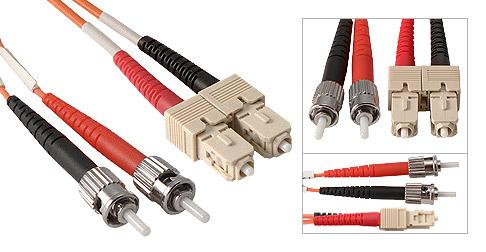 62.5/125 Multimode Fiber Optic Patch Cables (OM1)
