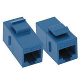 Keystone Style Inline Coupler, Fits Wall-Plate or Unloaded Patch Panel - Bridge Wholesale