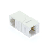 Keystone Style Inline Coupler, Fits Wall-Plate or Unloaded Patch Panel