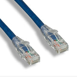 9 inch Blue Cat 6 Ethernet Patch Cable - Bridge Wholesale