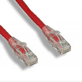 9 inch Red Cat 6 Ethernet Patch Cable - Bridge Wholesale