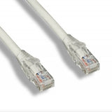 9 inch White Cat 6 Ethernet Patch Cable - Bridge Wholesale