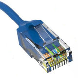 5ft Blue Slim Cat6 Ethernet Patch Cable