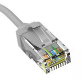 6 Inch Gray Slim Cat6 Ethernet Patch Cable