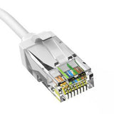 5ft White Slim Cat6 Ethernet Patch Cable