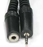 2.5MM Male to 3.5MM Female Stereo Cable - Bridge Wholesale