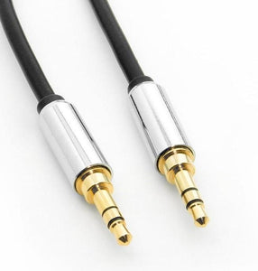 Pro Version Male to Male Stereo 3.5MM (1/8") Speaker/Headset/AUX (Auxiliary) Audio Cable - Bridge Wholesale