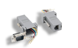 DB9 to Modular (RJ11 RJ12 RJ45) Adapter - Bridge Wholesale