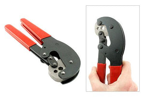 2 Cavity 9" Hex Crimp Tool for RG59, RG62 and RG6 Fittings - Bridge Wholesale
