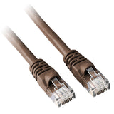 Brown 6 inch Cat 6 Patch Cable, with Boots - Bridge Wholesale