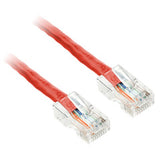 Red  100ft Non-Booted Cat 6 Ethernet Patch Cable - Bridge Wholesale