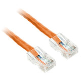 Orange  100ft Non-Booted Cat 6 Ethernet Patch Cable - Bridge Wholesale