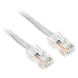 White  100ft Non-Booted Cat 6 Ethernet Patch Cable - Bridge Wholesale