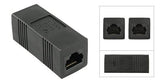 Unshielded Inline Ethernet Coupler, Female RJ45 to Female RJ45 (connects two patch cables) - Bridge Wholesale