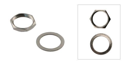 Washer and Nut to Make F-Type Coupler into a Panel Mount - Bridge Wholesale