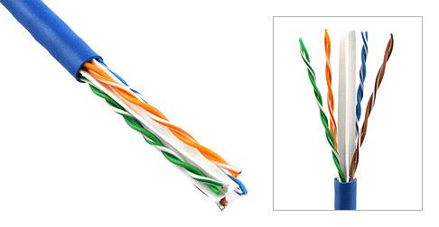 Plenum Solid (CMP) Cat 6 UTP Ethernet Bulk Cable, 1,000ft (Broken Spool - Plastic Spool-in-Box) - Bridge Wholesale