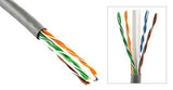 Plenum Solid (CMP) Cat 6 UTP Ethernet Bulk Cable, 1,000ft (Enhanced Fire Rating) - Bridge Wholesale