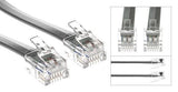 Straight Through (Non-Standard) Modular Flat Telephone Cords - Bridge Wholesale
