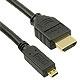Micro HDMI to HDMI Cable (Type A to D) - Bridge Wholesale