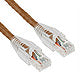 9 inch Brown Cat 6 Ethernet Patch Cable - Bridge Wholesale