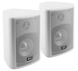 Indoor/Outdoor All-Weather Speakers Goldwood 2-Way, Poly Cabinet, White, 70W/RMS, 8 Ohm